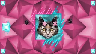 Скриншот 2 к игре Poly Jigsaw: Cats