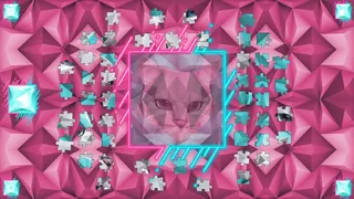 Скриншот 3 к игре Poly Jigsaw: Cats
