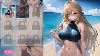 Скриншот 6 к игре Senpai Puzzle: Waifu Summer
