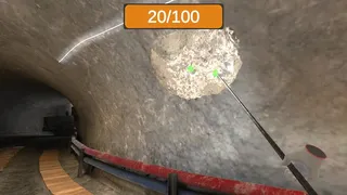Скриншот 4 к игре Underground roof fall hazard assessment VR Training