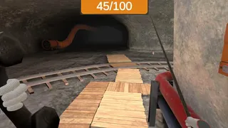 Скриншот 7 к игре Underground roof fall hazard assessment VR Training