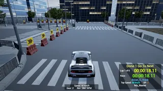 Скриншот 2 к игре 1980s & 90s Style - Retro Track Car Racer