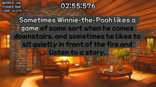 Скриншот 6 к игре Winnie-the-Pooh's book writing speedrunner