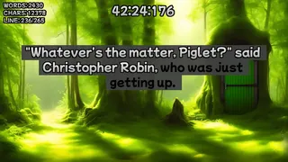 Скриншот 7 к игре Winnie-the-Pooh's book writing speedrunner