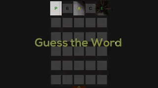 Скриншот 1 к игре pWordle