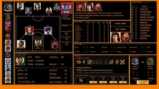 Скриншот 2 к игре NFBL-NATIONAL FANTASY BASKETBALL LEAGUE