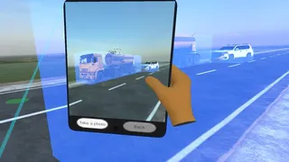 Скриншот 4 к игре Road Accident With Dangerous Goods VR Training