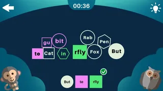 Скриншот 2 к игре Learn Words - Use Syllables