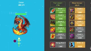 Скриншот 1 к игре Idle Dragon Clicker