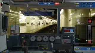 Скриншот 1 к игре Japanese Rail Sim: Operating the MEITETSU Line