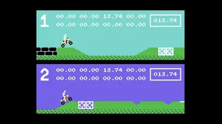 Скриншот 1 к игре Kikstart: Off-Road Simulator (C64/C128)