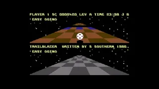 Скриншот 1 к игре Trailblazer (C64/CPC/Spectrum)