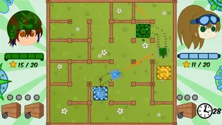 Скриншот 1 к игре Racing Tanks!
