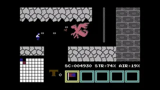 Скриншот 1 к игре Hero of the Golden Talisman (C64/CPC)