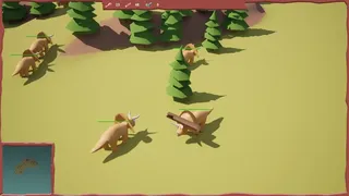 Скриншот 1 к игре Dinosaurs United