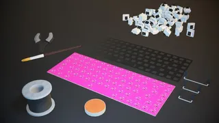 Скриншот 4 к игре Mechanical Keyboard Building Simulator