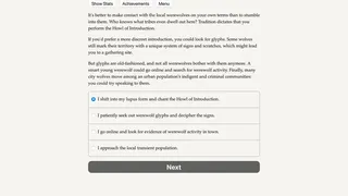 Скриншот 1 к игре Werewolf: The Apocalypse — The Book of Hungry Names