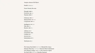 Скриншот 5 к игре Werewolf: The Apocalypse — The Book of Hungry Names