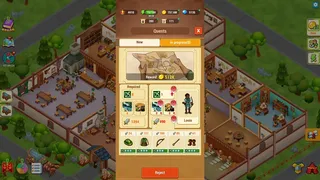 Скриншот 2 к игре Idle Medieval Tavern RPG - Raise a Champion for Titans Battles