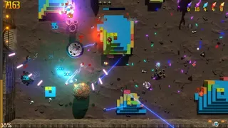 Скриншот 2 к игре Retro Rocket Raiders