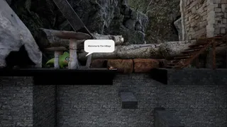 Скриншот 1 к игре Peasant Jump Quest Extreme AI 8K