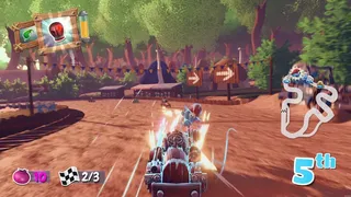Скриншот 9 к игре Смурфики: Картинг