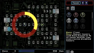 Скриншот 1 к игре Neon D-Fence Remaster