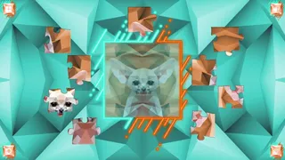 Скриншот 1 к игре Poly Jigsaw: Predators