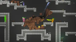 Скриншот 1 к игре Fall of the stick knights