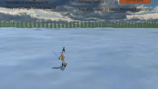 Скриншот 4 к игре Chasing rabbits in snow