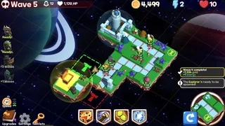 Скриншот 1 к игре Monster Tiles TD: Tower Wars