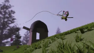 Скриншот 2 к игре Floppy Cat Bow Golf!