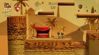 Скриншот 1 к игре The Adventure of TED  and the lost magic crystals