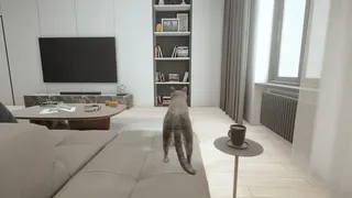 Скриншот 1 к игре Котики: играй как кошка или кот. Нравятся стрей коты, кошки и питомцы? (Cats game)