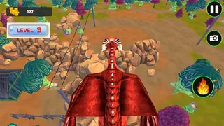 Скриншот 4 к игре Fly Fly Dragon!