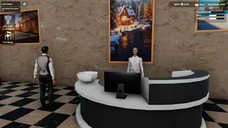 Скриншот 1 к игре Hotel Simulator 2024