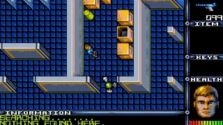 Скриншот 2 к игре Attack of the PETSCII Robots (DOS)