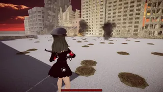 Скриншот 2 к игре Hitler Waifu