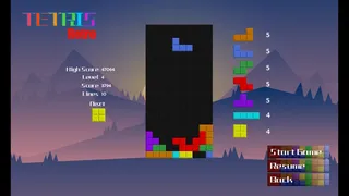 Скриншот 2 к игре Tetris-Retro