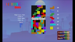 Скриншот 7 к игре Tetris-Retro