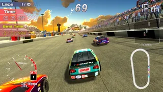 Скриншот 2 к игре Speedway Racing