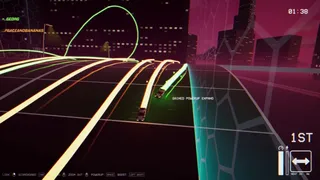 Скриншот 1 к игре Outrunner: Neon Nights