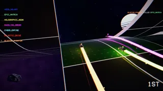 Скриншот 2 к игре Outrunner: Neon Nights