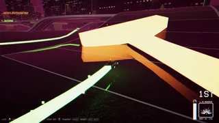 Скриншот 3 к игре Outrunner: Neon Nights