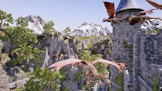 Скриншот 8 к игре VR Pterosaur Rock Climbing