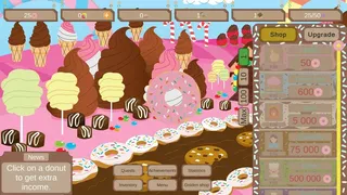 Скриншот 1 к игре Donut Land Clicker