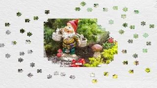 Скриншот 1 к игре Gnome Enchanted Jigsaw Puzzles