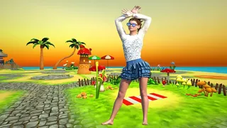 Скриншот 1 к игре Virtual ULTIMATE Beach Dancer [HD+]