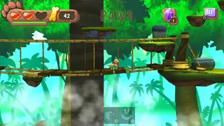 Скриншот 1 к игре Jumpy Paws - World Adventures