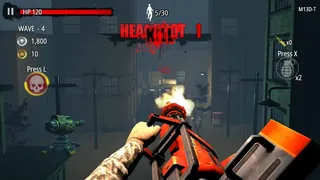 Скриншот 5 к игре Zombie Hunter: D-Day